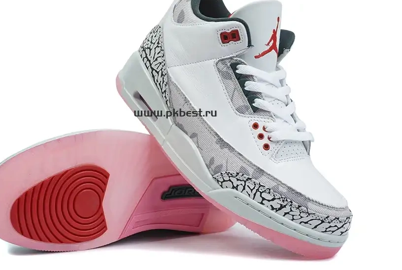 Rice GOD Wings READY PK Jordan MATERIALS 3 Jordan powder Air Retro ash RETAIL  TO SHIP 0505